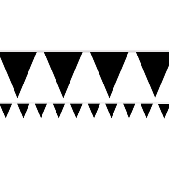 Guirlande de fête en papier - Noir - Bellefete.ch