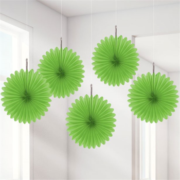 Partyfächer aus Papier - Lime Green - Partyartikel - Bellefete.ch