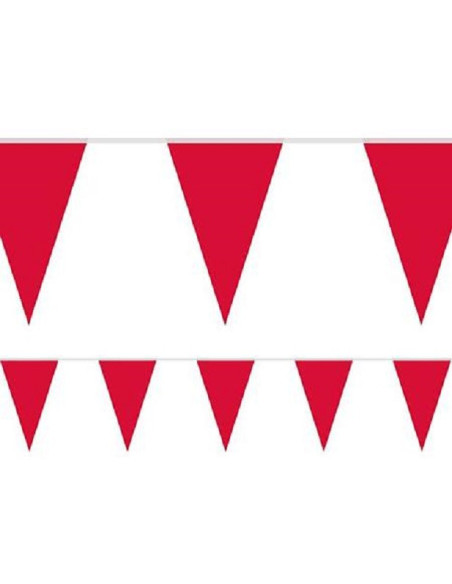 Partygirlande aus Papier - Rot - Eventdekoration - Bellefete.ch