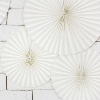 Decorazioni di ventagli in Bianco - Articoli per feste - Bellefete.ch 2