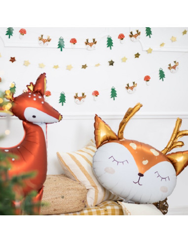 BALLONS ALUMINIUM CERF EN SUISSE PAS CHER