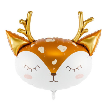 Ballon de fête en forme de Biche - Ballons animaux - Bellefete.ch