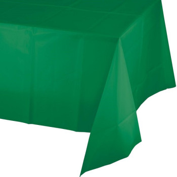 Nappe de table en plastique Vert Foncé - Bellefete.ch - Suisse - Déco de table