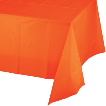 Tischdecke aus Kunststoff Orange - Bellefete.ch - Schweiz - Tischdekoration
