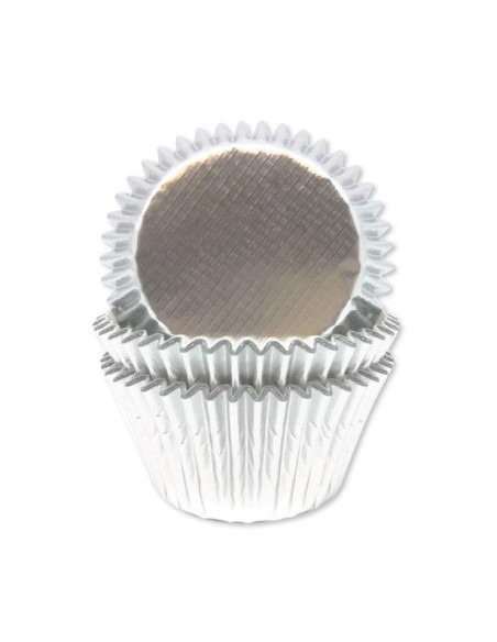 Stampi per cupcake Argento Metallico - Scatole eleganti per pasticceria - Bellefete.ch