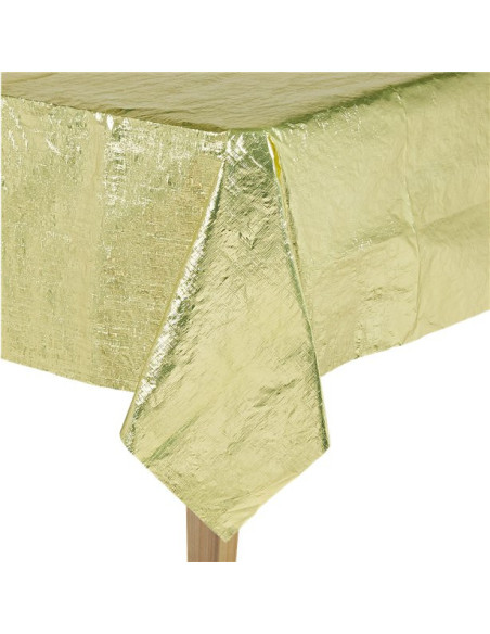 Tischdecke Gold Metallic - Tischdekoration Geburtstag und Party - Bellefete.ch