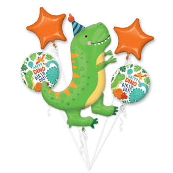 Bouquet de ballons Dinosaure - Décoration Fête Pré-historique - Bellefete.ch 2