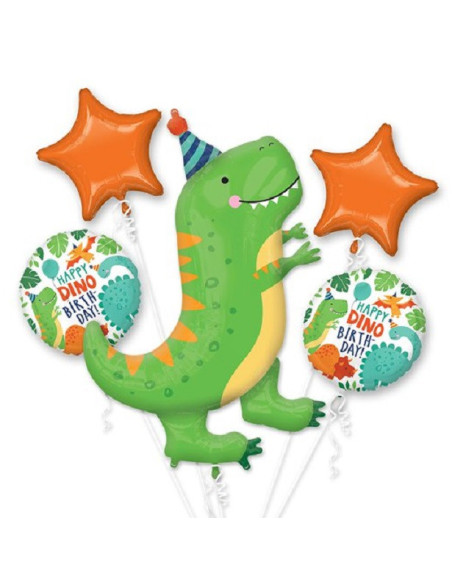 Bouquet di palloncini Dinosauro - Decorazione Festa Preistorica - Bellefete.ch