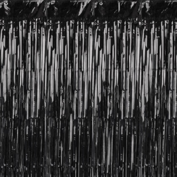Rideau de fête Noir 2