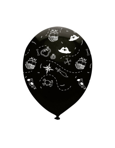 Ballons en latex anniversaire pirate
