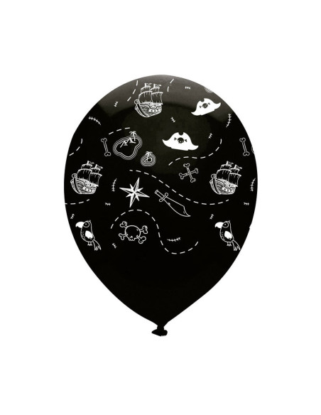 Ballons en latex anniversaire pirate
