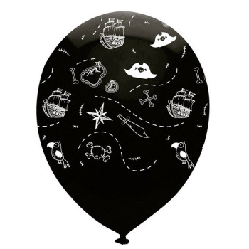 Ballons anniversaire Carte au Trésor – Fête pirate enfant - Bellefete.ch – Boutique Suisse