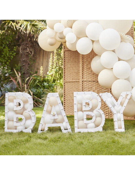 Mosaikballonständer "Baby" - Partydekoration - Partyartikel - Schweiz