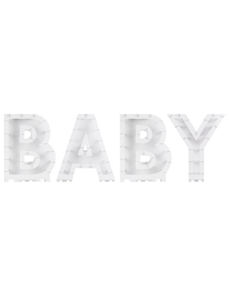 Support à ballons mosaïque « Bébé » | Baby shower | BelleFete.ch