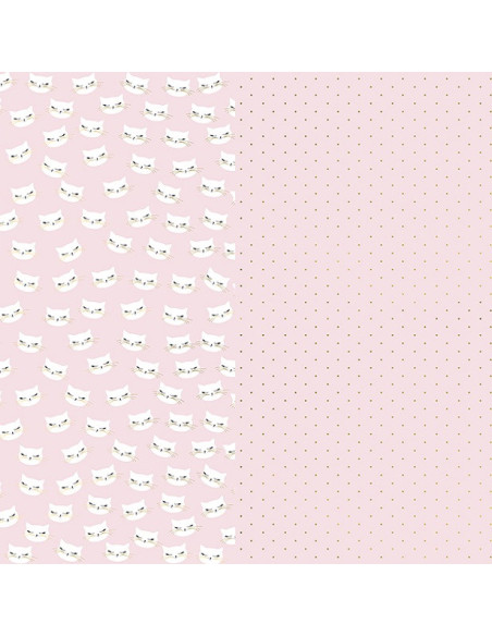 Carta da regalo a forma di gatto rosa - Festa per bambini | BelleFete.ch