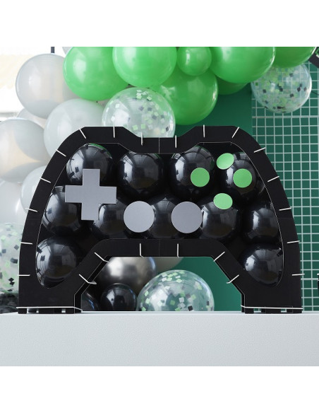 Kit supporto a mosaico per gamepad con palloncini - Decorazione per compleanno a tema gaming