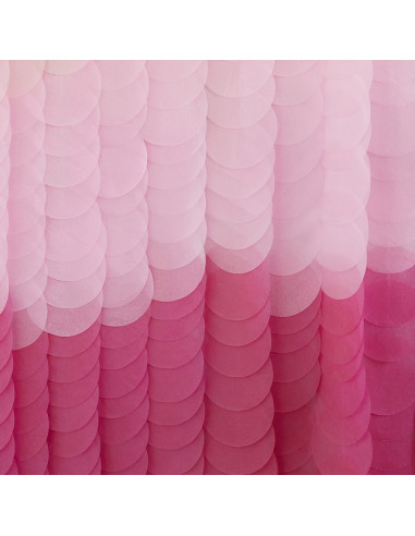 Rosa Ombre Seidenpapier Party-Hintergrund - Party-Hintergrund