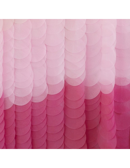 Sfondo per feste in carta velina rosa sfumata - Sfondo per feste