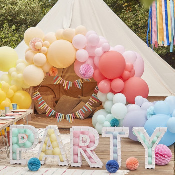 Support de ballons mosaïque Party - Cadre pour ballons de fête - Bellefete.ch
