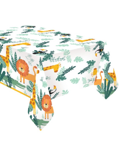 Safari Tischdecke - Kindergeburtstagsdeko | BelleFete.ch