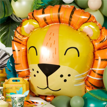 Ballon Lion, Ballons Animaux Safari, Anniversaire De Lion, Fête De Cirque,  Fête Safari, Ballon Safari, Deux Sauvages, Animaux De Fête D'anniversaire