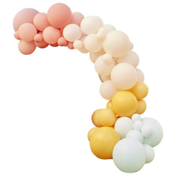 Arche de ballons Pastel - Bellefete.ch - Suisse - Décoration de fête 2