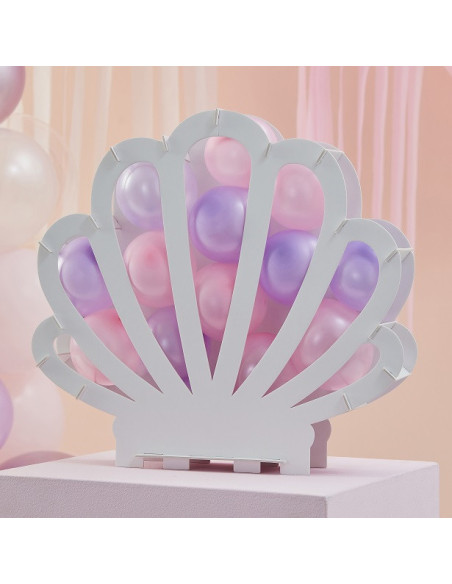 Kit de support de mosaïque de ballons en forme de coquille - Bellefete.ch - Suisse - Décorations d'anniversaire Sirène Kit de support de mosaïque de ballons en forme de coquille - Bellefete.ch - Suisse - Décorations d'anniversaire Sirène