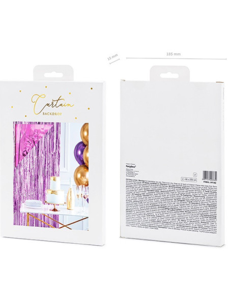 Tenda viola per feste - Decorazioni per matrimoni, compleanni e baby shower