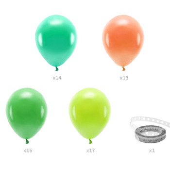Arche de ballons Vert et Orange - Déco de fête - Ballons de fête - Bellefete.ch 2