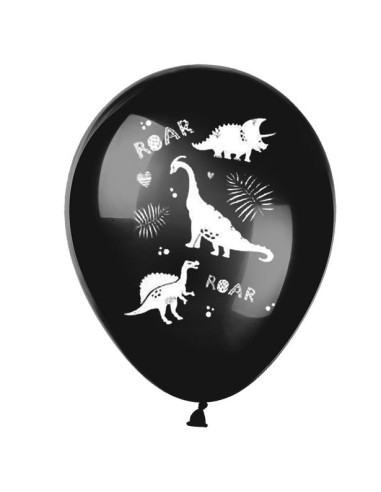 Ballons de fête en latex Dinosaures - Fête Thème Préhistorique