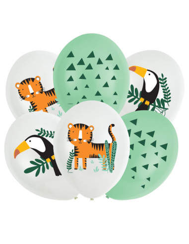 Safari Party Latexballons - Kindergeburtstag | BelleFete.ch