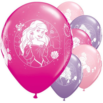 Ballons en latex Princesses - Bellefete.ch - Suisse - Anniversaire Princesse