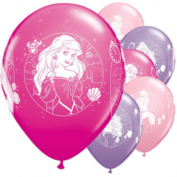 Ballon en aluminium gonflé Princesse Disney Belle 30 cm à prix
