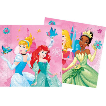 Tovaglioli di compleanno Principesse - Bellefete.ch - Svizzera - Decorazioni per feste Principessa 2