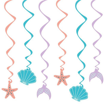 Decorazioni da appendere Sirena - Bellefete.ch - Svizzera - Decorazioni per feste Sirena