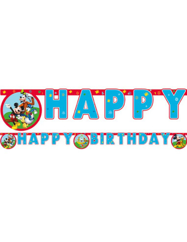 Guirlande Thème Anniversaire Mickey Mouse – Party Enfant - Bellefete.ch