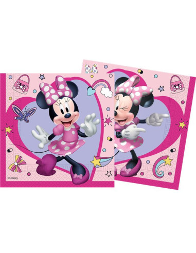 Minnie Mouse Partyservietten – Minnie Mouse Geburtstagstischdekoration