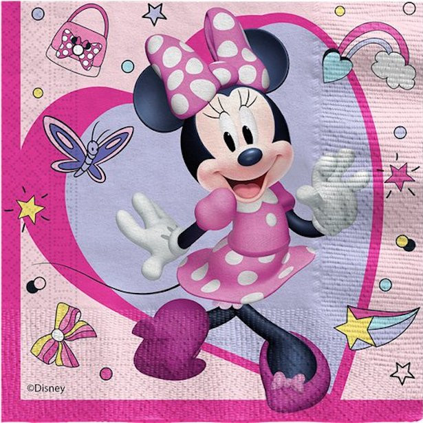 Nappe de fête Minnie Mouse rose 108cm x 180cm 1, fournitures de