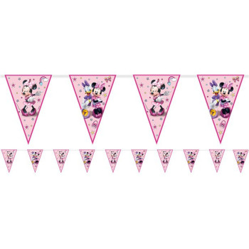 Ghirlanda gagliardetti Minnie Mouse – Decorazione compleanno bambino tema Disney – Bellefete.ch