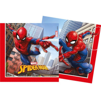 20 Serviettes en Papier Spiderman pour Anniversaire Garçon – Décoration de Table Super-Héros - Bellefete.ch 2