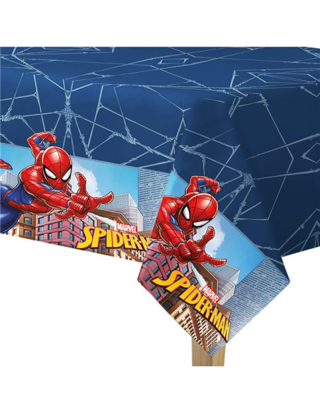 Tovaglia per compleanno "SpiderMan" - Bellefete.ch - Svizzera - Decorazioni per feste Spiderman