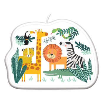 Bougie d'anniversaire Animaux de Safari - Décorations pour gâteau - Bellefete.ch - Suisse