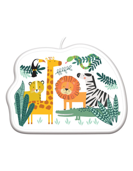 Geburtstagskerze Safari Tiere - Kuchendekorationen - Bellefete.ch - Schweiz