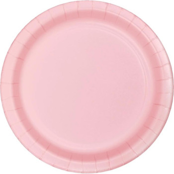 Piatti di cartone Rosa Chiaro - Decorazione di festa - Bellefete.ch - Svizzera