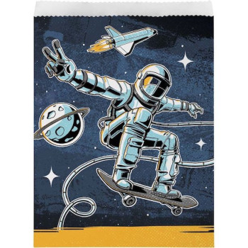 Space Skater Geschenktüten - Geburtstagsgeschenk für Gäste - Bellefete.ch - Schweiz