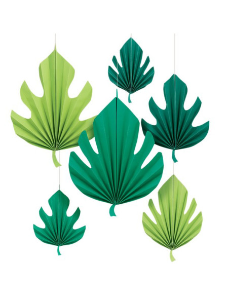 Décorations de fête à suspendre - Feuilles de Palmier - Articles de fête - Suisse