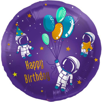 Ballon Cosmos - Bellefete.ch - Suisse - Déco d'anniversaire astronautes