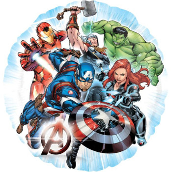 Super Hero Avengers Partyballon für Baby Geburtstag, bunte Marvel Dekoration