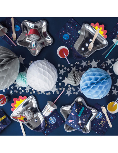 Raketenförmige Platten