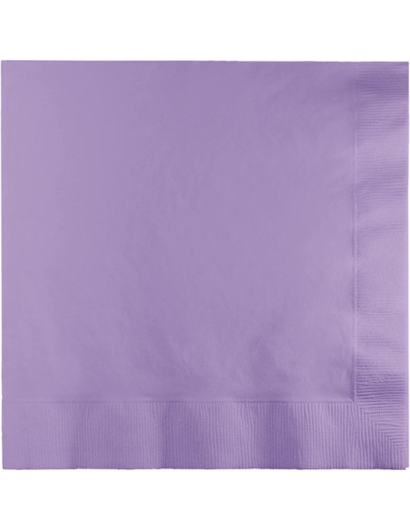 Lila Party-Servietten - Einweggeschirr für Partys und Geburtstage - Bellefete.ch